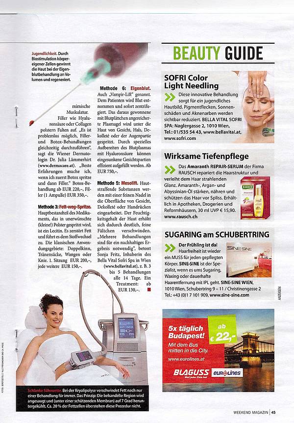 Weekend Magazin Coolsculpting